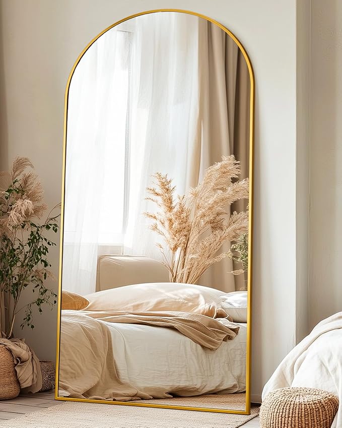 Suidia 76"x34" Arched Full Length Mirror