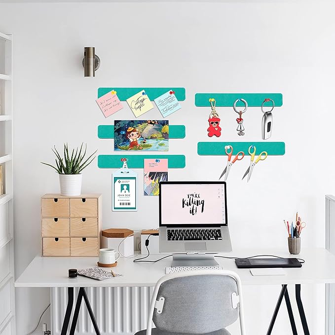 Felt Pin Board Bar Strips Bulletin Board