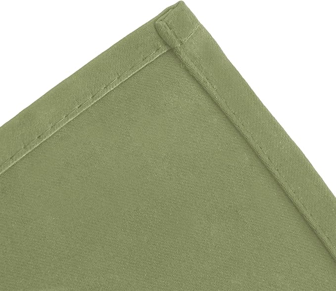 LEMOMO Sage Green Thermal Blackout Curtains/52 x 54 Inch/Set of 2 Panels Room