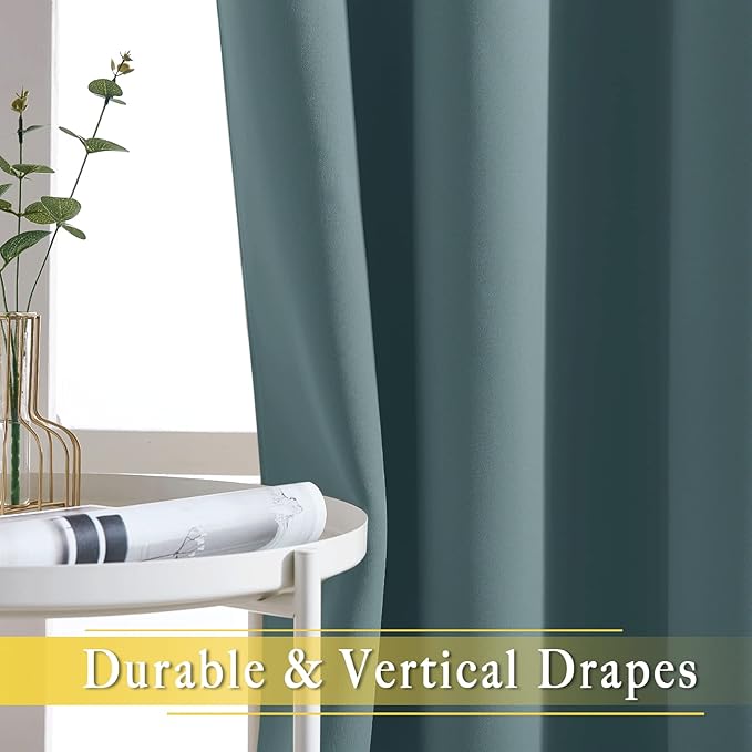 NICETOWN 108 inch Sliding Door Curtains