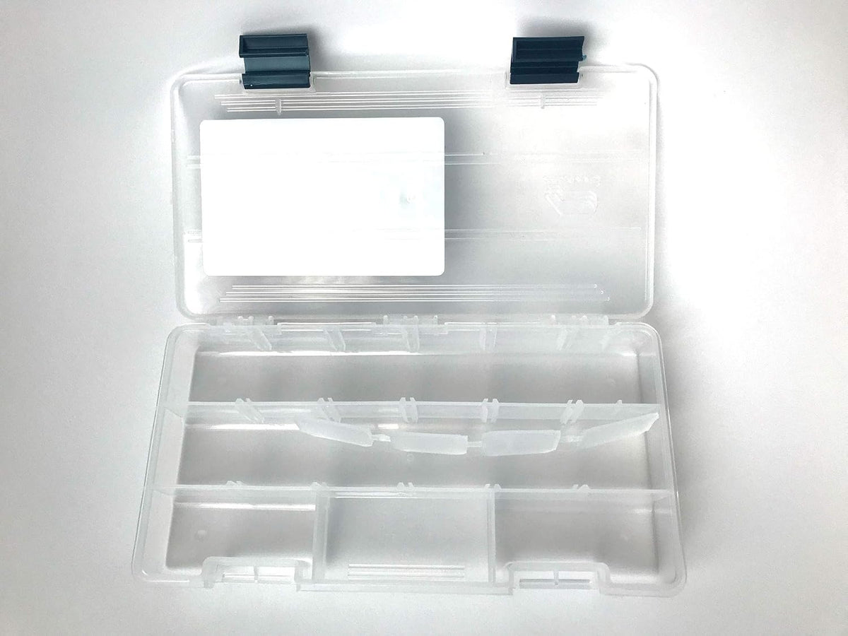 Plano Tackle Boxes - 4 Pack of 3500 Prolatch Stowaway Utility Boxes for Fishing Storage - Blue