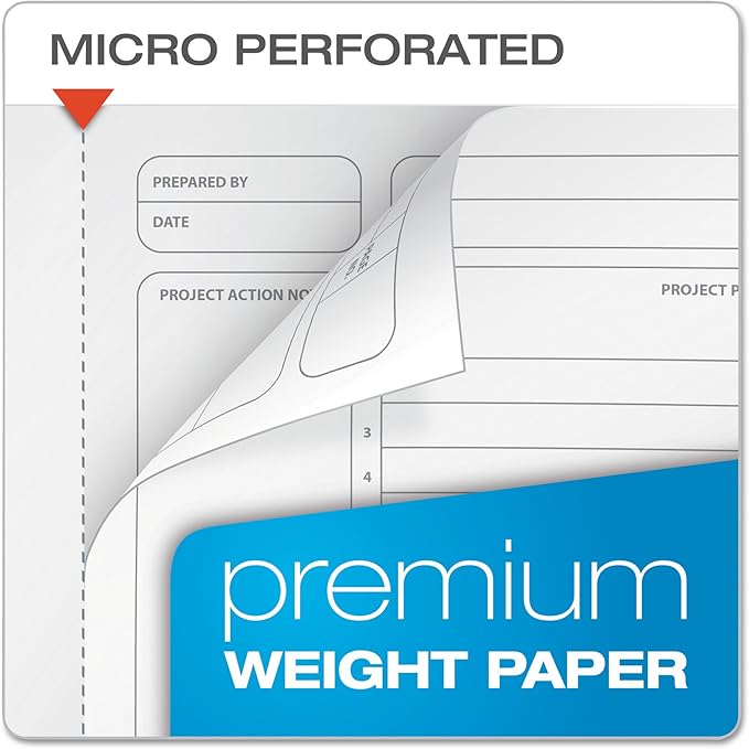Ampad 20816 Gold Fibre Wirebound Writing Pad w/Cover, 9 1/4 x 7 1/4, White, Green Cover