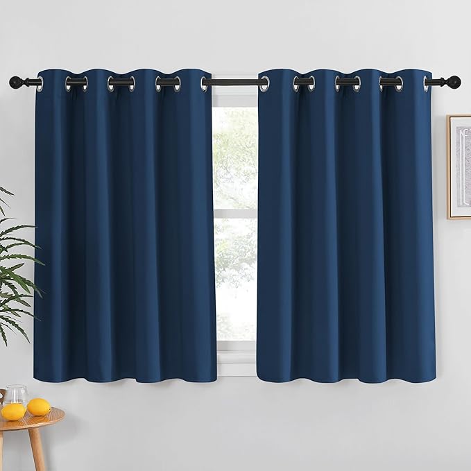 NICETOWN Kitchen Short Blackout Curtain and Drape