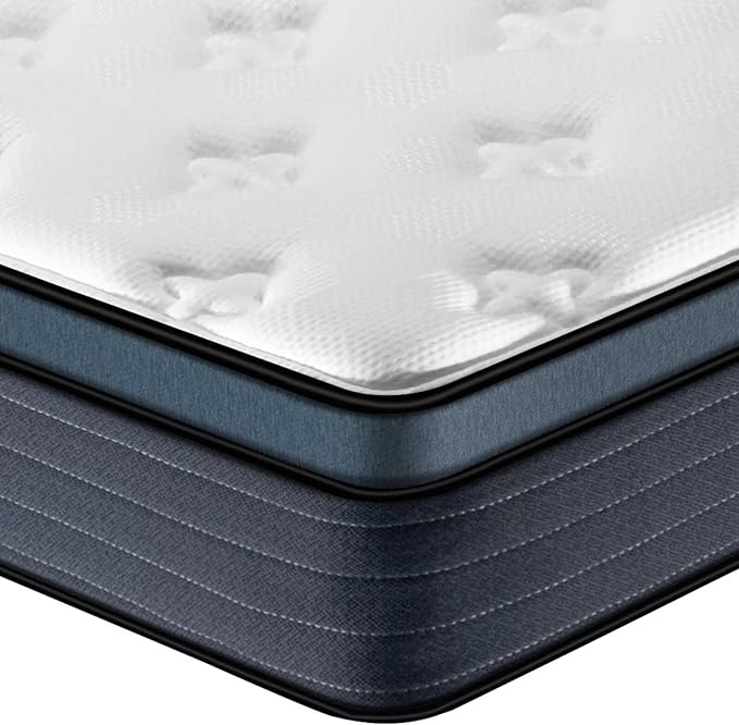 inight King Mattress, 14 Inch King Size Mattress in A Box, Memory Foam Hybrid Mattress for Cool Night, Pocket Spring for Motion Isolation and Pressure Relief, 180 Night Trial, Enhanced Edge Support