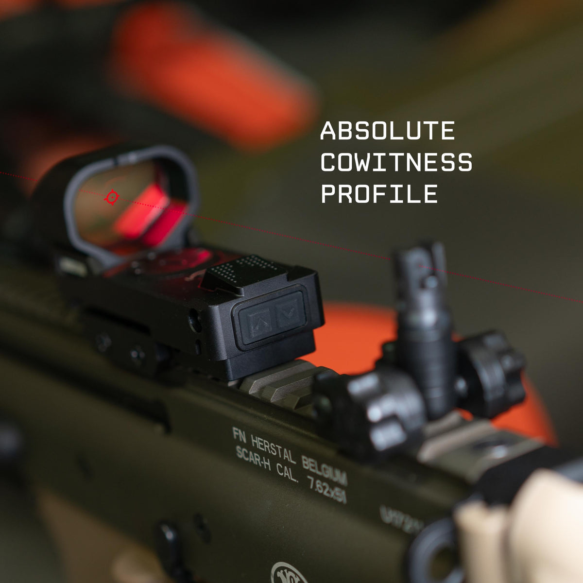 Monstrum Ares V2 Open Reflex Dot Sight for Rifles and Long Guns | with Shake Awake Illumination | Red Dot | A1 Circle Cross Reticle