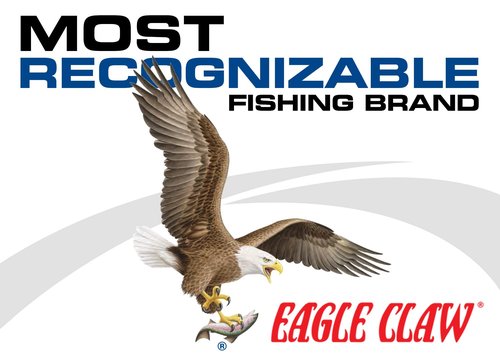 Eagle Claw 04300-009 Braided Nylon Stringer, 12', White