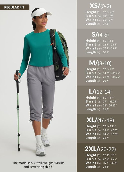 Baleaf Women's Long Sleeve UPF 50+ Sun Shirt - Lightweight UV Workout Top for Hiking & Fitness