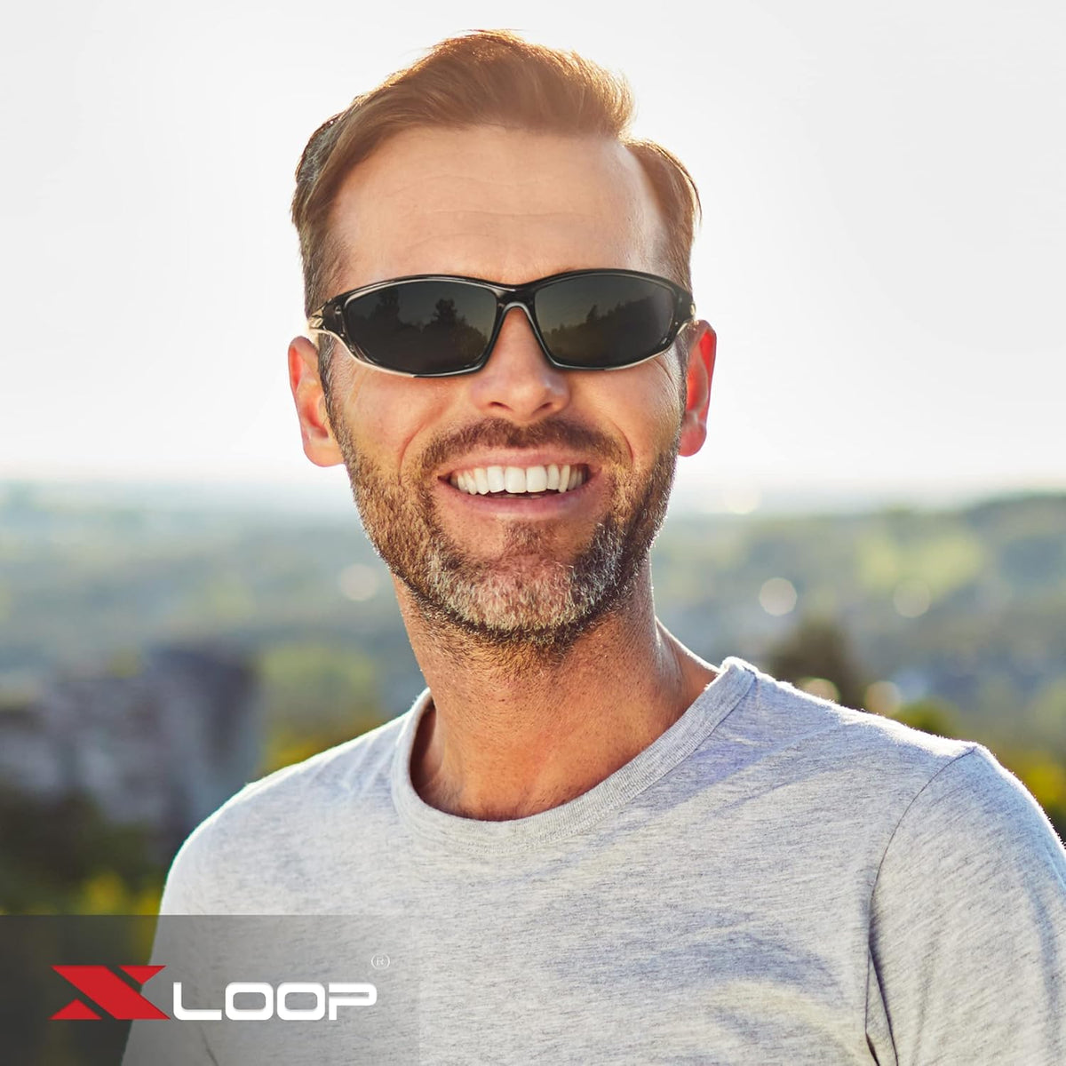 Polarized Sports Sunglasses for Men - UV400 Protection for Baseball, Running, Cycling & Golf
