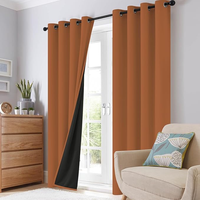 SimpleHome 100% Blackout Curtains