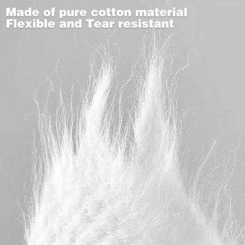 Compressed Towels Travel Size | Hypoallergenic Cotton Wet Wipes for Sensitive Skin | Unscented Face & Body Cleansing Cloths for Adults & Baby | Portable Gym Camping Makeup (White-300, M)