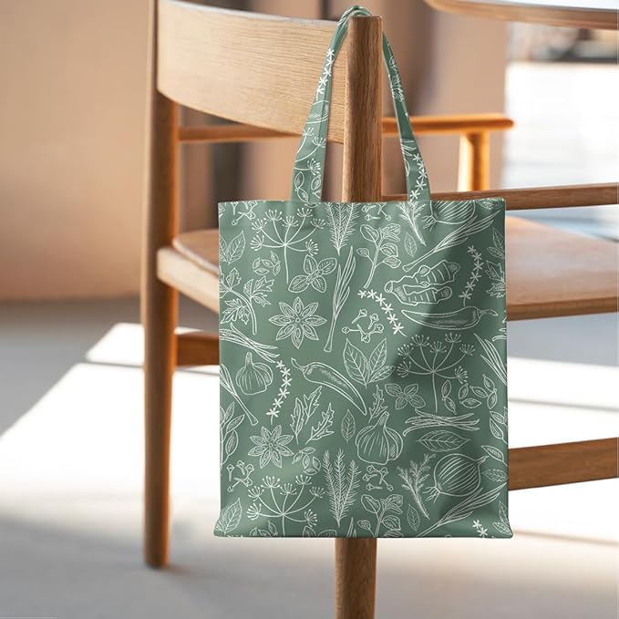 Animal Plant Tote Bag SeaTurtle Butterfly Cat Elephant Gifts Lemon Vegetable Themed Gifts Beach Bag for Camping