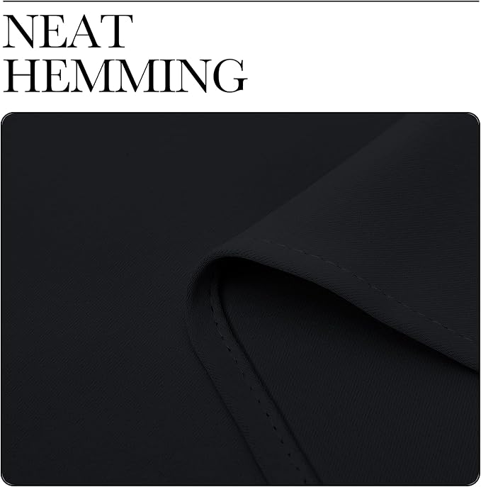 NICETOWN Bathroom Blackout Thermal Curtains and Drapes