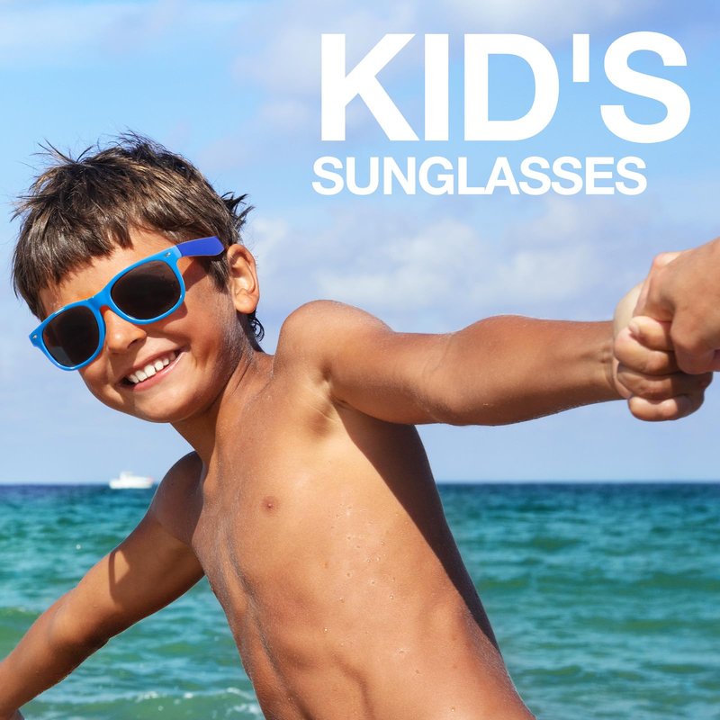 RIVBOS Kids Sunglasses Polarized UV Protection Flexible Rubber Glasses Shades with Strap for Boys Girls Navy blue
