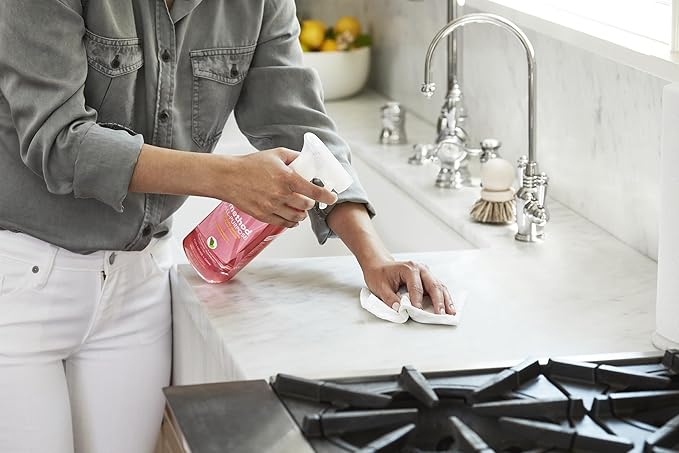 Method All-Purpose Cleaner Refill, Pink Grapefruit, Perfect for Most Counters, Tiles, Stone, and More, 68 Fl Oz bottles, (Pack of 6)