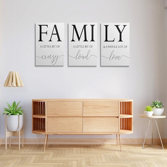 GUBIYU Home Family Wall Decor, Wall Art