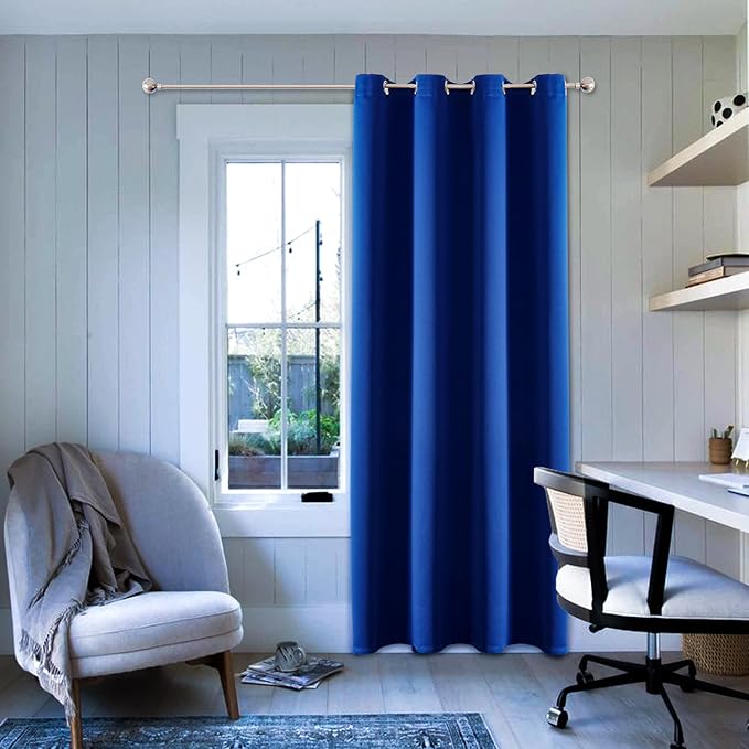 ChrisDowa Blackout Curtains 90 Inches Long