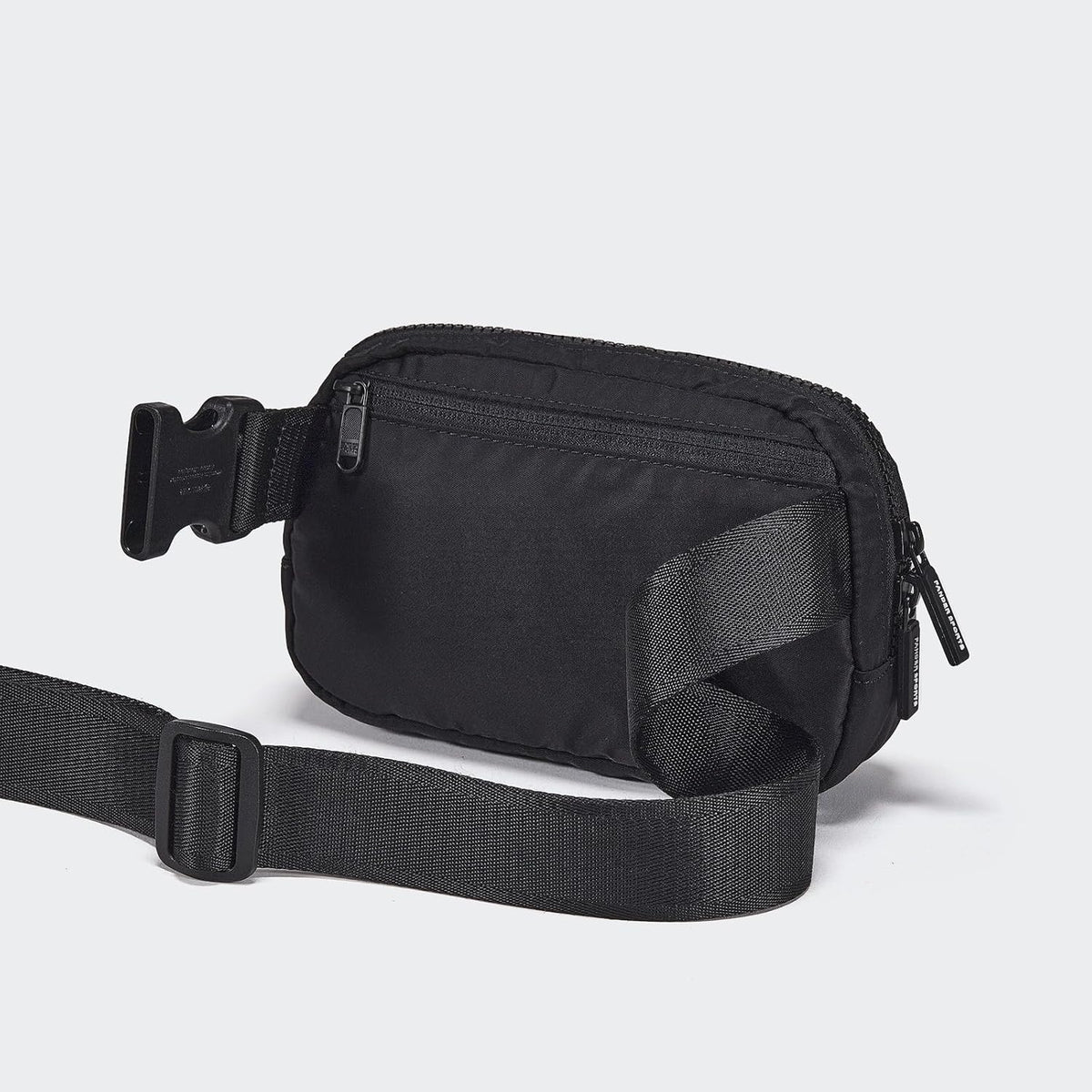 Pander Fanny Pack - Water-Repellent Nylon Belt Bag for Women | Adjustable Strap, Black
