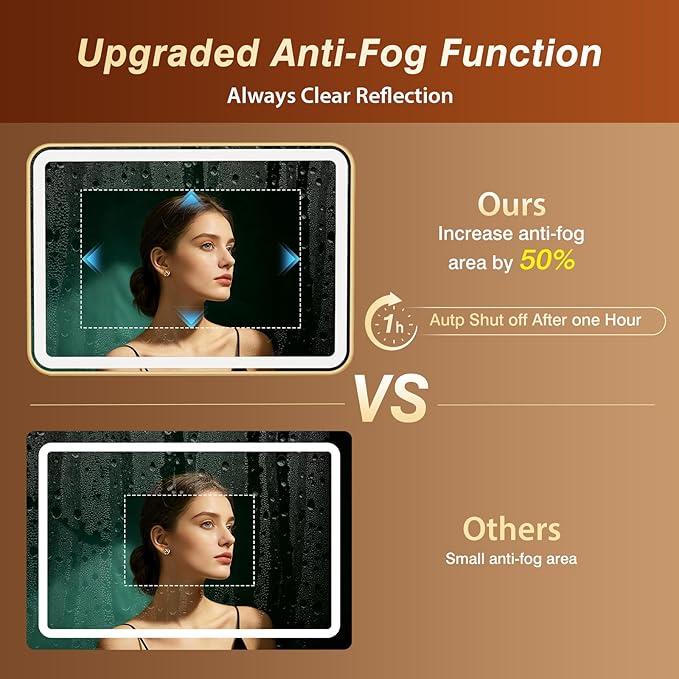 36x60 Inch LED Bathroom Mirror