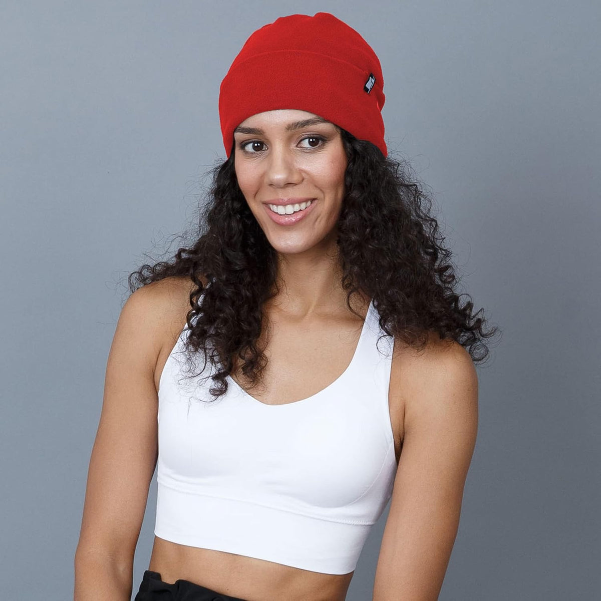 The Hat Depot Fleece Winter Functional Beanie Hat Cold Weather-Reflective Safety for Everyone Performance Stretch