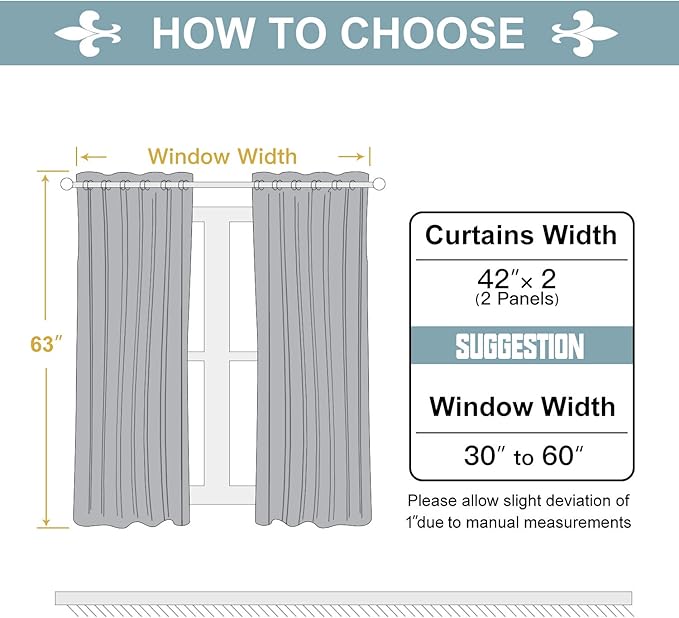 ChrisDowa Grommet Blackout Curtains