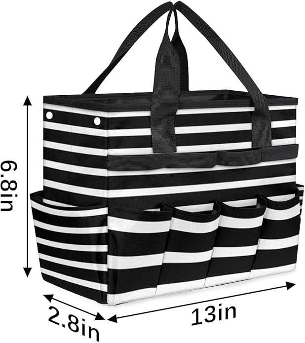 Garden Tool Bag Garden Tool Storage Bag with Pockets Handle Portable Garden Tote Bags for Women Men