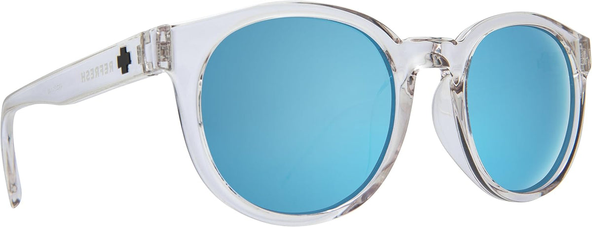 SPY OPTIC HiFi, Round Sunglasses, Color and Contrast Enhancing Lenses