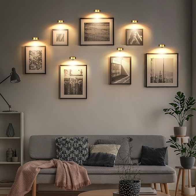 6Pack-Recharge Battery Wall Picture Light