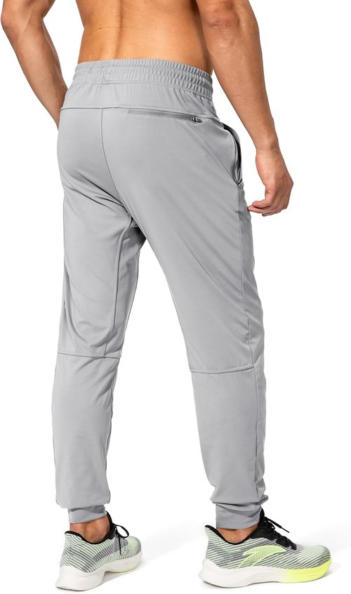 G Gradual Men's Athletic Sweatpants - Zipper Pockets for Soccer, Running & Workouts | Comfortable Joggers