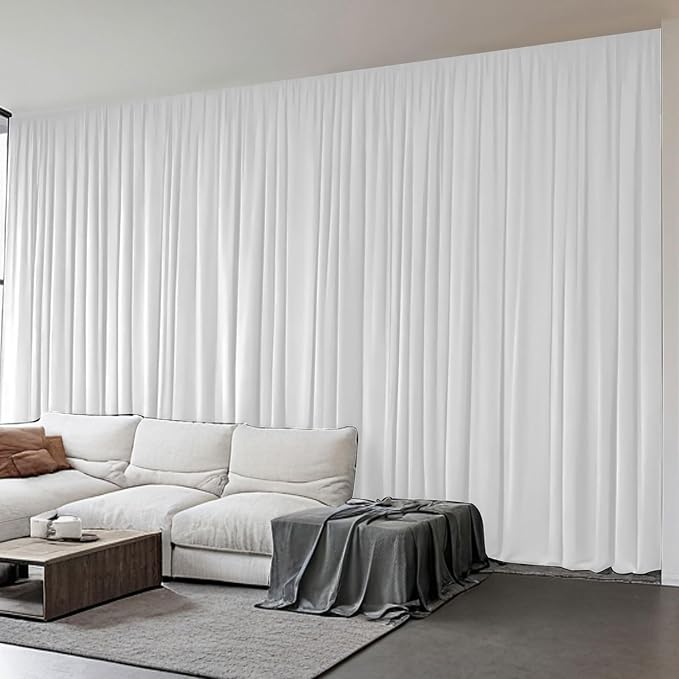Floor to Ceiling Curtain for Wall Ceiling Mount Track