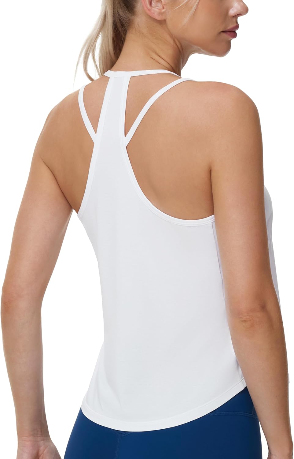 The Gym People Women's Racerback Workout Tank - Lightweight Stretchy Sleeveless Yoga Tee