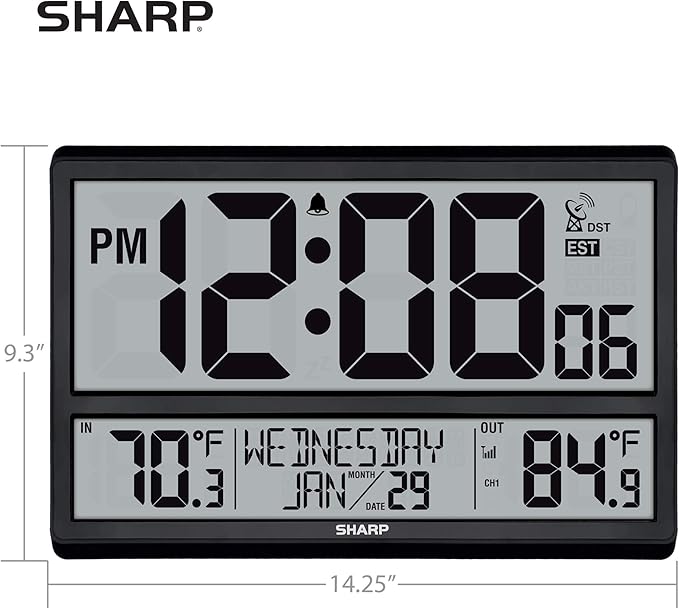Sharp Atomic Clock