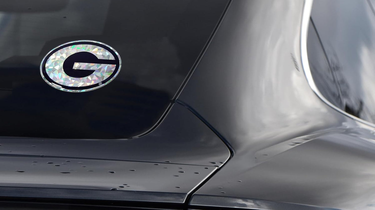 University of Georgia Reflective Decal | Premium 3D All-Weather Sticker for Car, Laptop, Water Bottle & More | Made in the USA