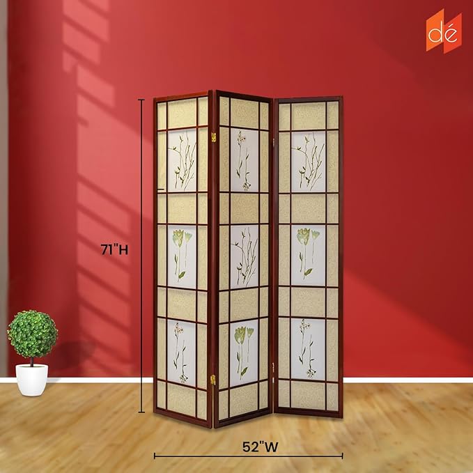 Legacy Decor 4 Panels Room Divider