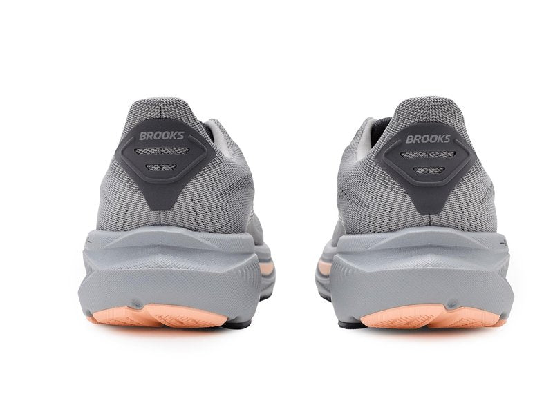 Brooks Women's Ghost 17 Alloy/Blackened Pearl/Peach 8 Medium