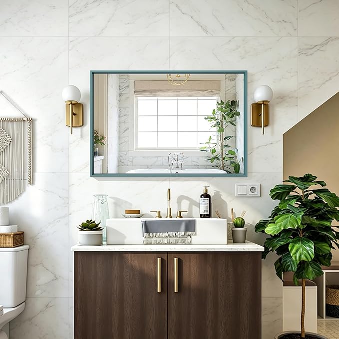 AAZZKANG Metal Wall Mirror