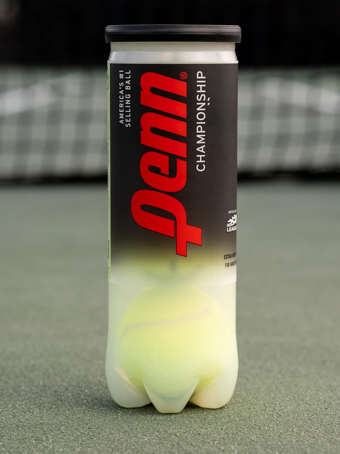 Penn Championship Tennis Balls - Extra Duty Felt Pressurized - 24 Cans, 72 Balls Total