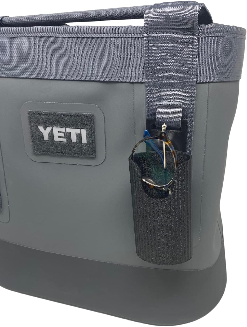 Yeti Sunglasses Holder Attachment - Securely Hold Sunglasses on Soft Coolers & Backpacks - Made in USA!