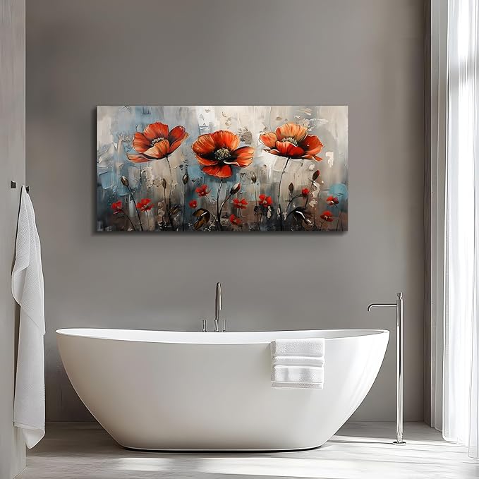 SERIMINO Large Wall Art for Living Room, Nature Floral Botanical Canvas Prints
