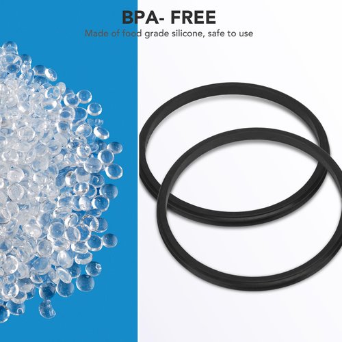 Rubber Seal Replacement Gasket for Yeti Lid, Leak-proof O Ring Replacement Compatible with YETI 30/32 oz Tumbler, 14 oz Mug and 35/42 oz Straw Mug, 4 Packs