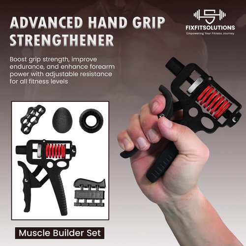 Grip Strengthener Kit by [Brand Name] - Adjustable Resistance Hand Grips for Forearm Strength | 5 Pack