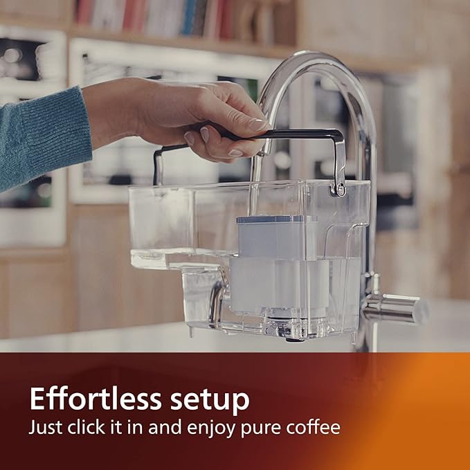 Philips AquaClean Original Calc and Water Filter, No Descaling up to 5,000 cups, Reduces Formation of Limescale, 2 AquaClean Filters, (CA6903/22)
