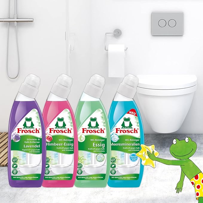 Frosch Raspberry Vinegar Toilet Cleaner 0.75L