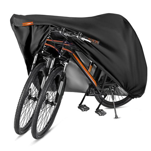 Amazing Fair Bike Cover - Fits 1, 2 Bikes, Durable Nylon Fabric, UV Resistant & Dustproof, Outdoor Storage