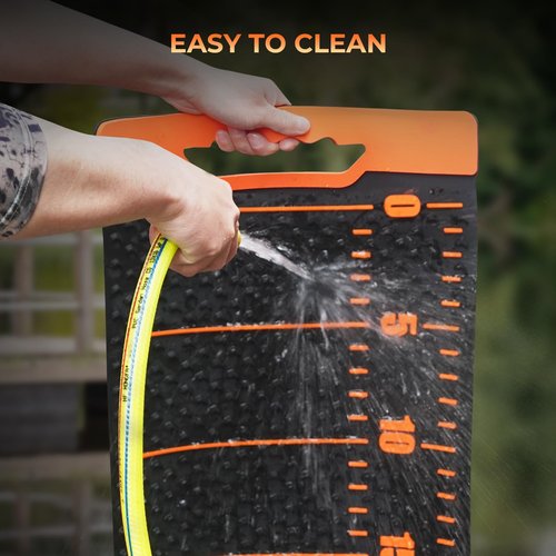KastKing EZ Fillet Fish Fillet Mat, Anti-slip Texture With 25" Integrated Ruler, Extended Dimensions, Easy to Clean Material, Portable Storage, Fish Cutting Board