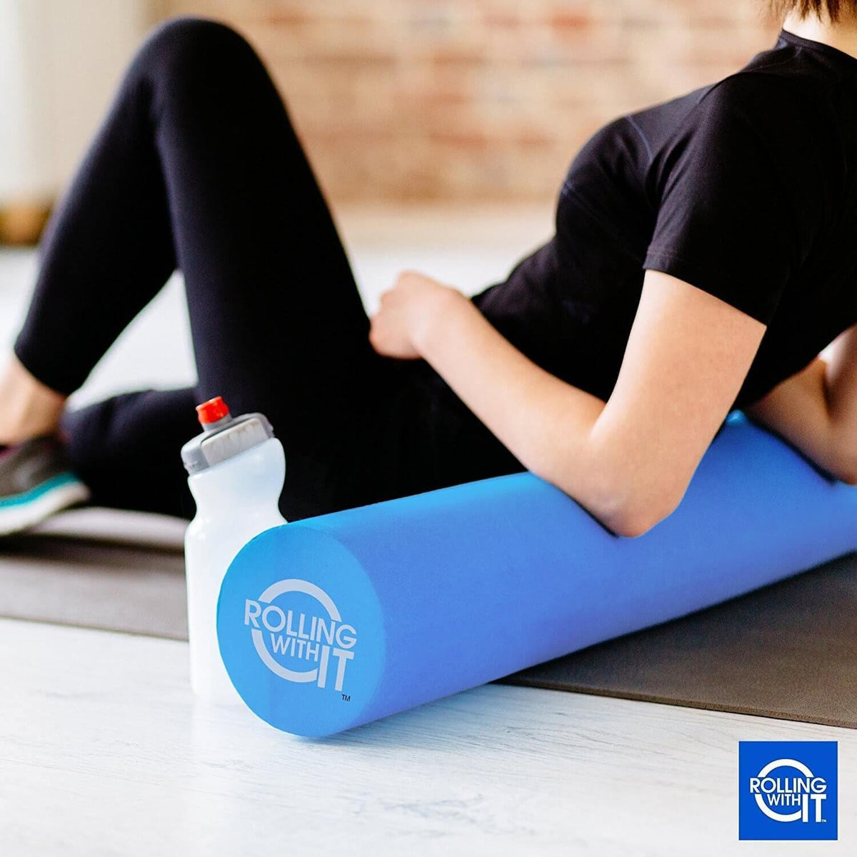 Rolling With It Foam Roller - High Density Muscle Roller for Therapy & Recovery | Eco-Friendly Design