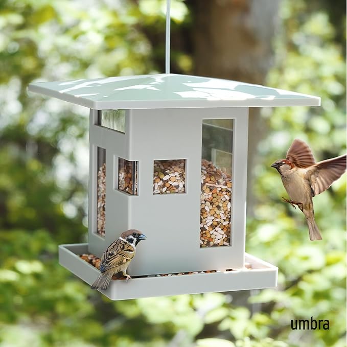 Umbra Modern Bird Café, Grey