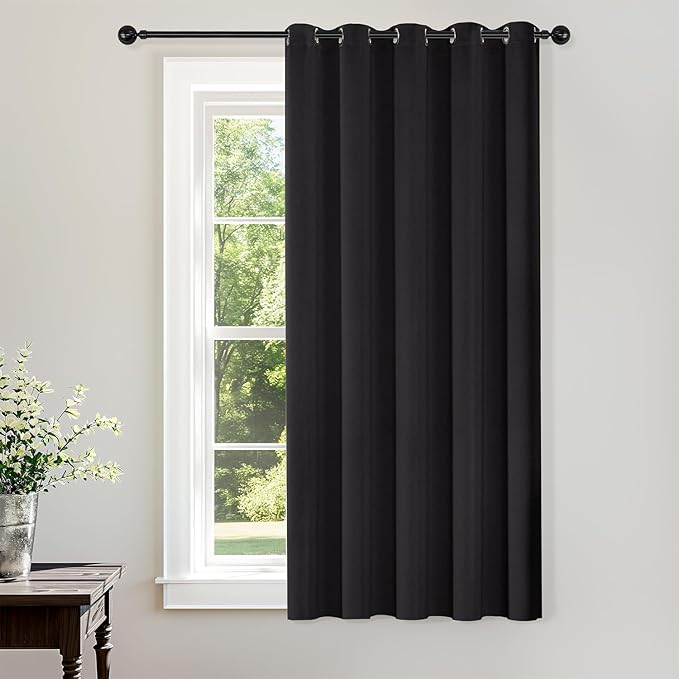 ChrisDowa Blackout Curtains 70 inches Wide