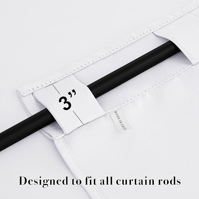 RYB HOME Small Window Curtains