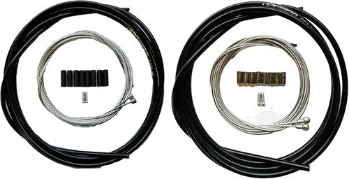Jagwire Complete Brake & Shifter Cable Kit for SRAM/Shimano - Black