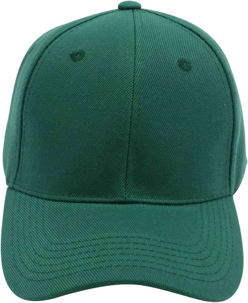 Top Level Baseball Cap - Classic Adjustable Hat for Men and Women | Versatile Plain Design